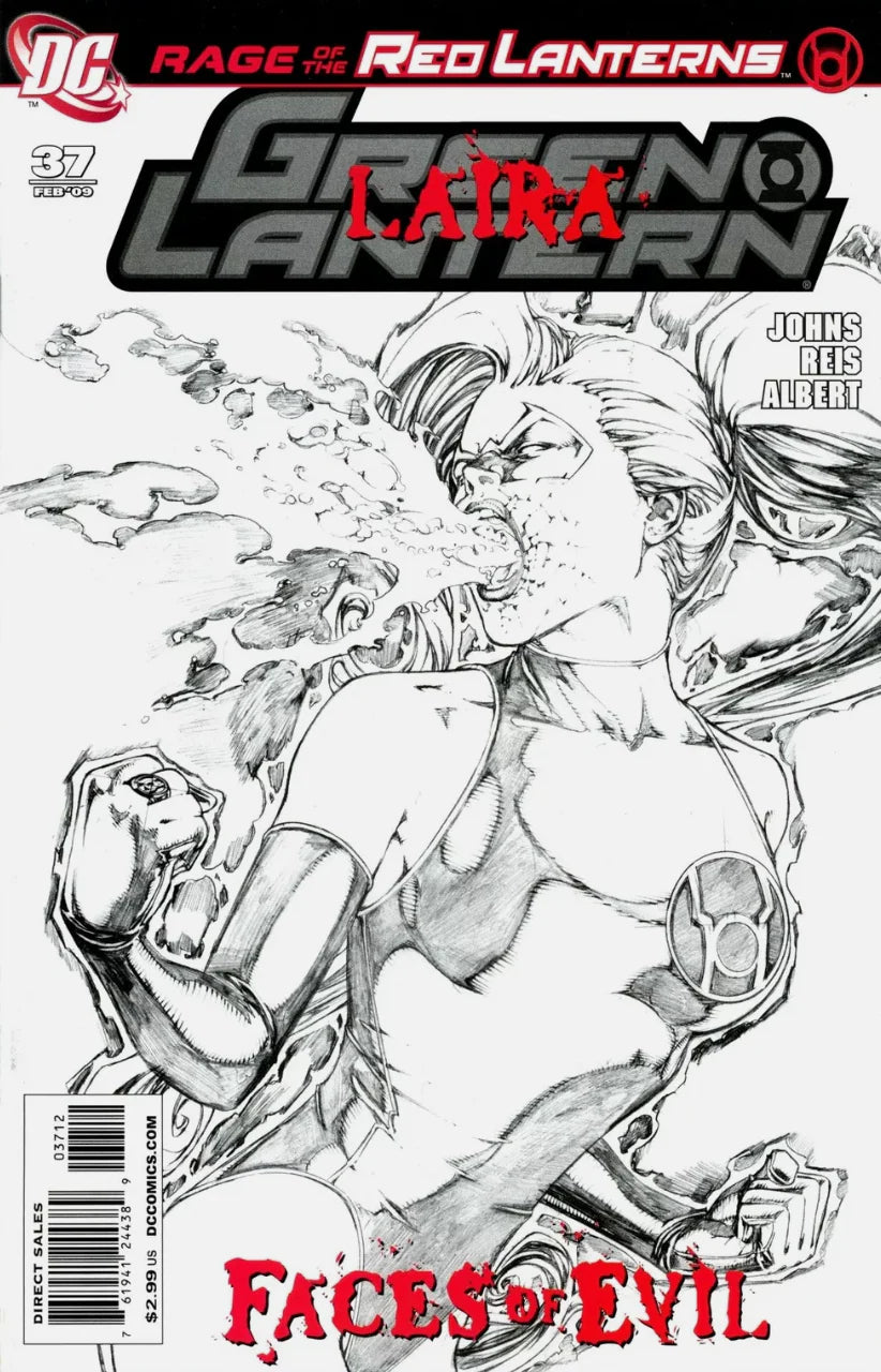 Green Lantern (2005) #37 [Rage of the Red Lanterns] Variant (2nd Print) <BINS>