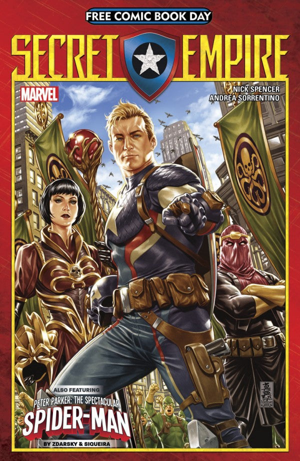 Secret Empire Free Comic Book Day 2017 #1 [AUTOGRAPHED by MARK BROOKS] <BINS> <OFC>