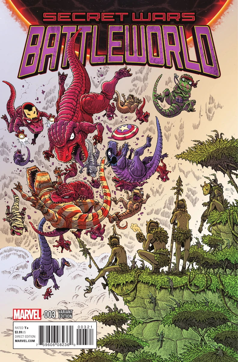 Secret Wars Battleworld #3 (Of 4) [Secret Wars] Variant (1:25) Stokoe Edition <BINS>