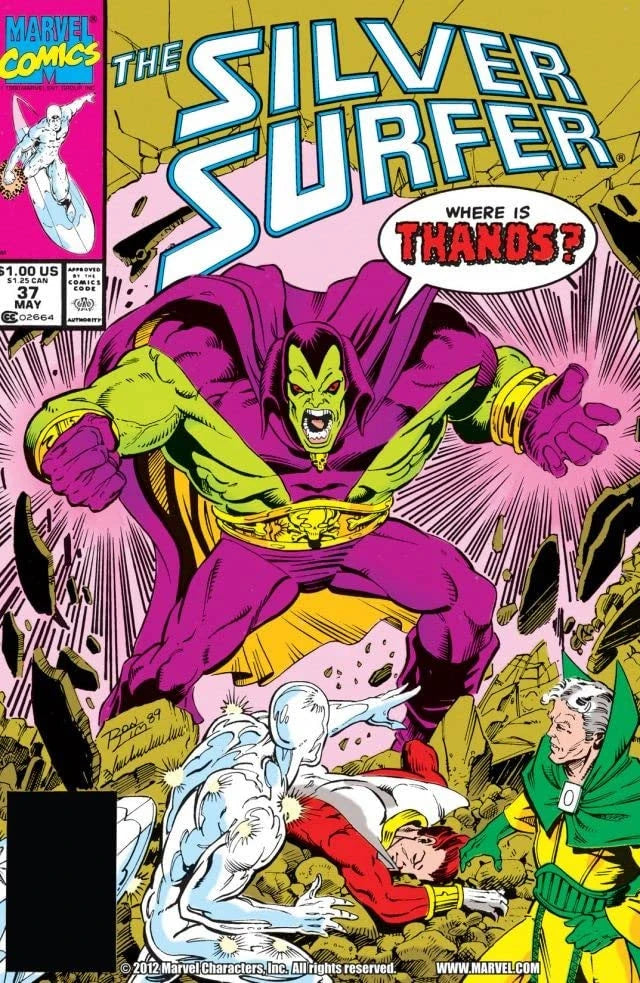 Silver Surfer (1987) #37 <OXB-03>