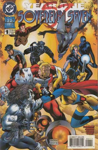 Sovereign Seven Annaul #1 (1995) <C-BINS>
