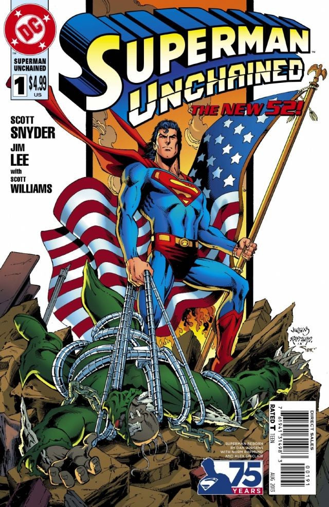 Superman Unchained (2013) #1 Dan Jurgens Variant (1:25) VF <OFC>