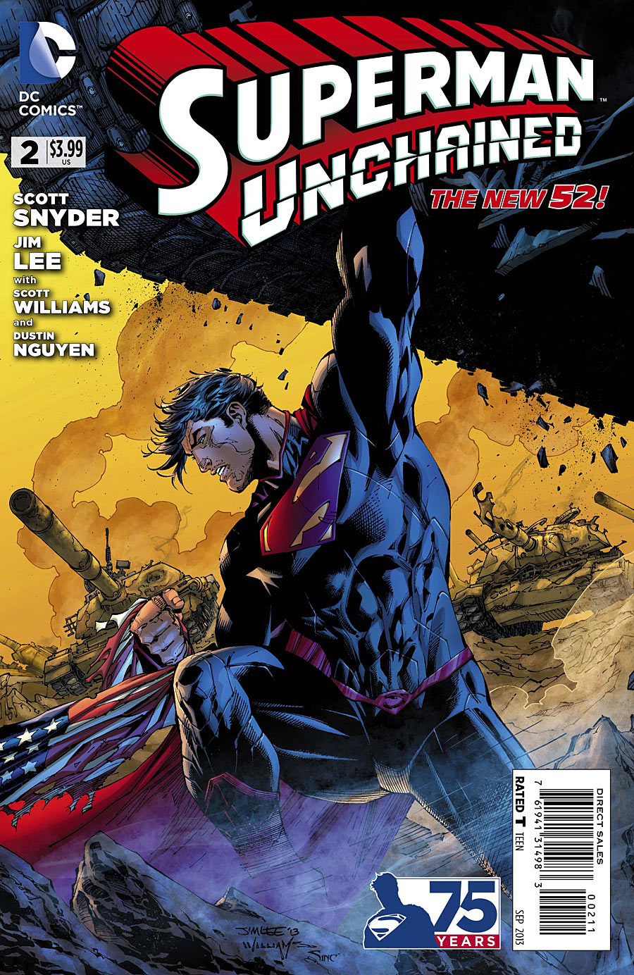 Superman Unchained (2013) #2 VF <OFC>