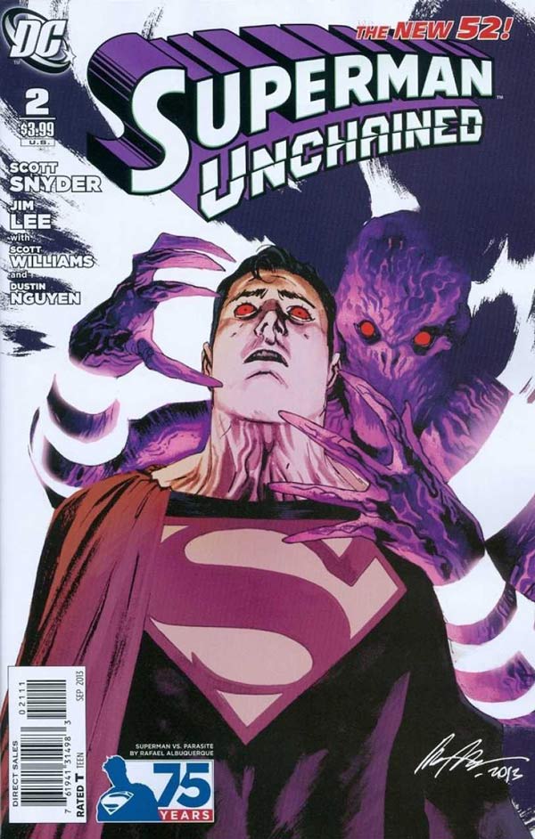 Superman Unchained (2013) #2 Rafael Albuquerque Variant (1:25) VF <OFC>