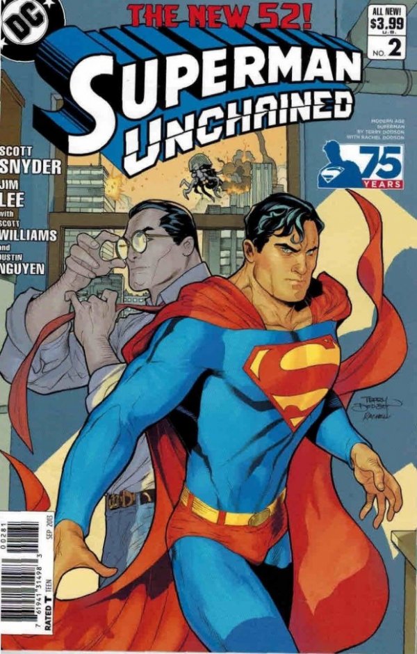 Superman Unchained (2013) #2 Terry Dodson Variant (1:25) VF <OFC>