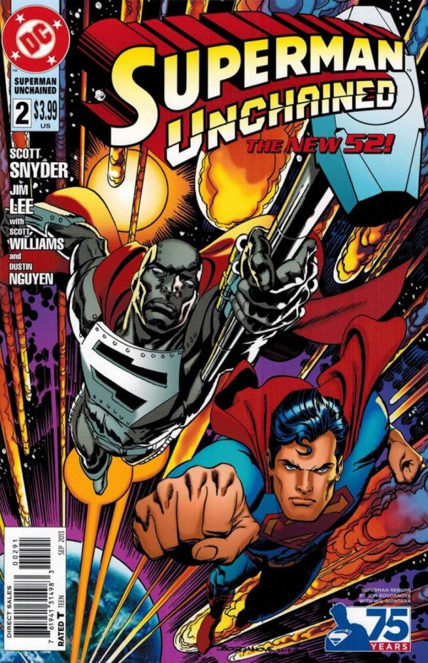 Superman Unchained (2013) #2 Jon Bogdanove Variant (1:25) VF <OFC>