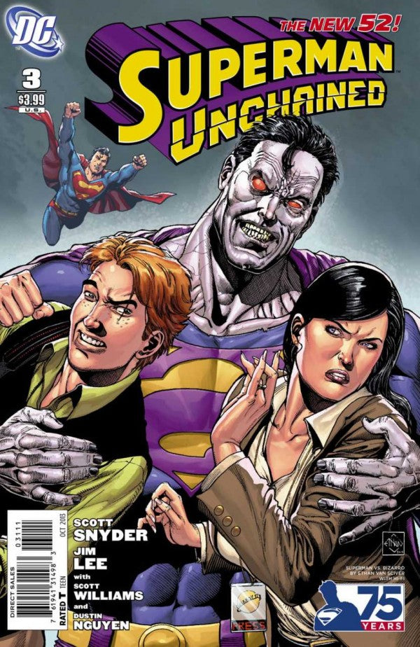 Superman Unchained (2013) #3 Ethan Van Sciver Variant (1:25) VF <OFC>