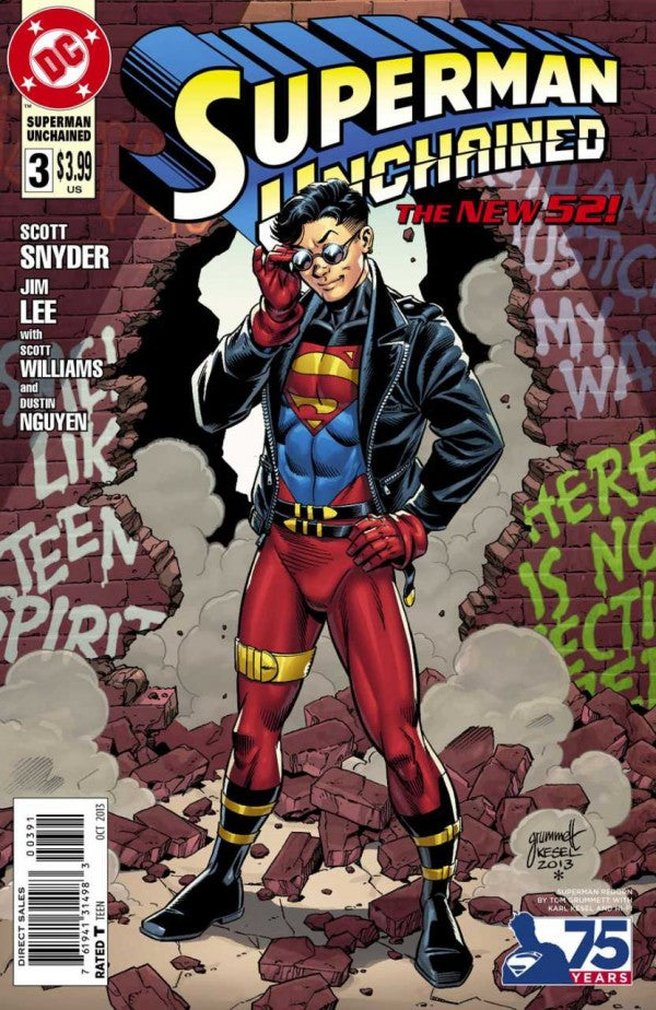 Superman Unchained (2013) #3 Tom Grummet Variant (1:25) VF <OFC>