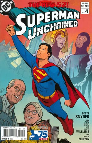 Superman Unchained (2013) #4 Chris Sprouse Variant (1:25) VF <OFC>