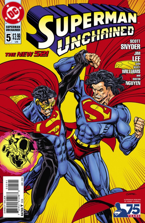 Superman Unchained (2013) #5 Cameron Stewart Variant (1:25) VF <OFC>