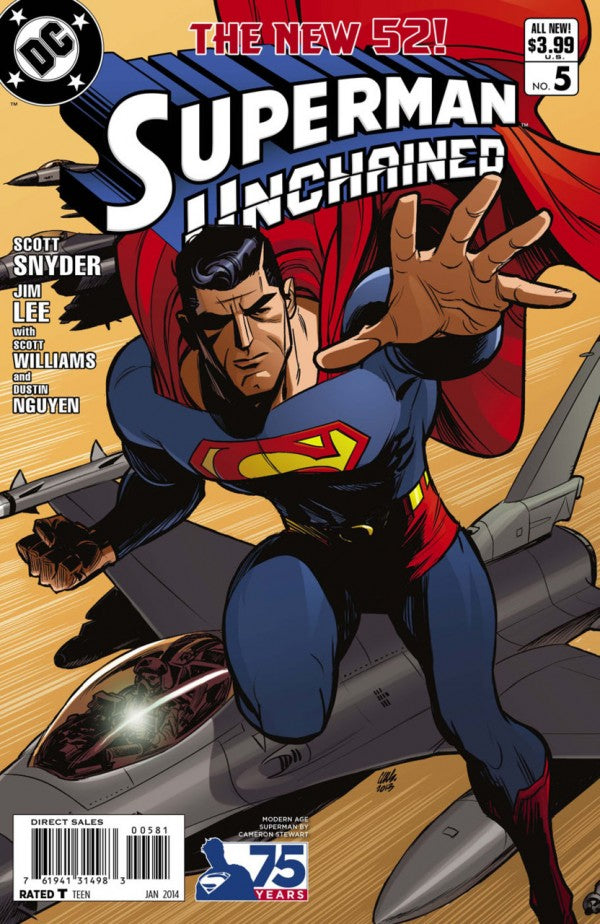 Superman Unchained (2013) #5 Kerry Gammill Variant (1:25) VF <OFC>