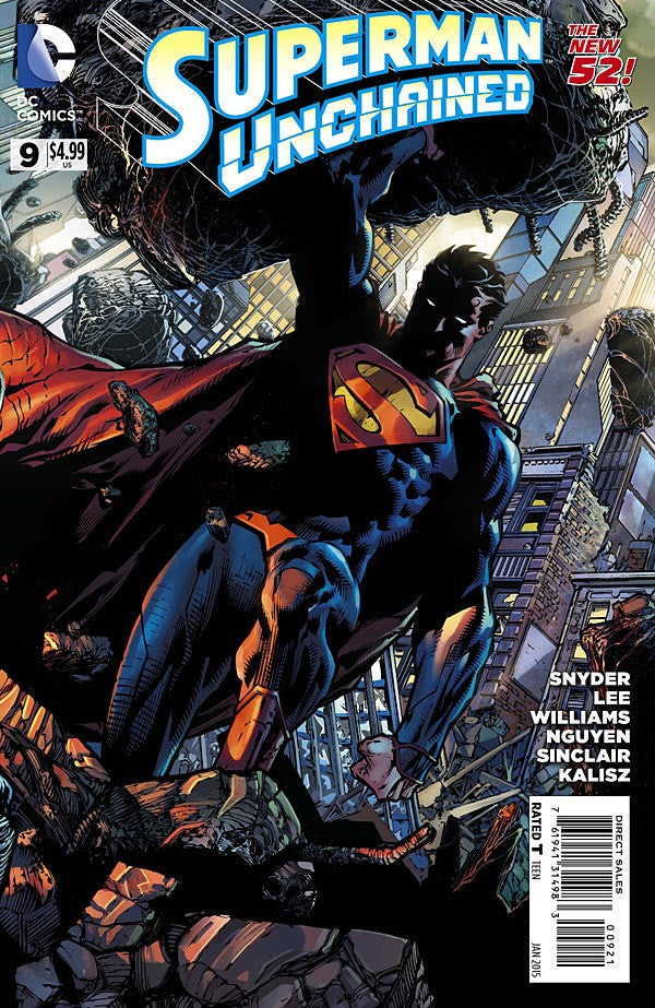 Superman Unchained (2013) #9 David Finch Variant (1:25) VF <OFC>