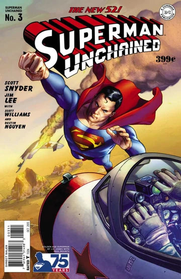 Superman Unchained (2013) #3 Variant (1:75) J.G. Jones Edition <BINS>