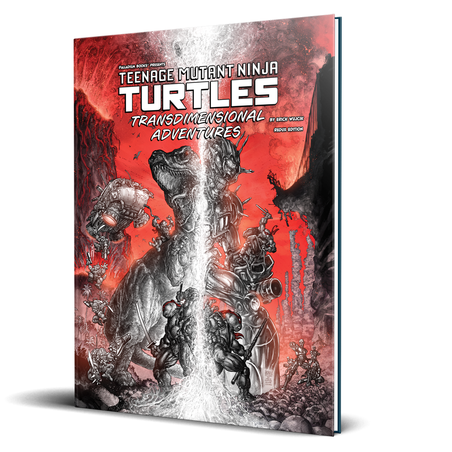 Teenage Mutant Ninja Turtles RPG: Transdimensional Adventures Redux - Black White & Red Edition