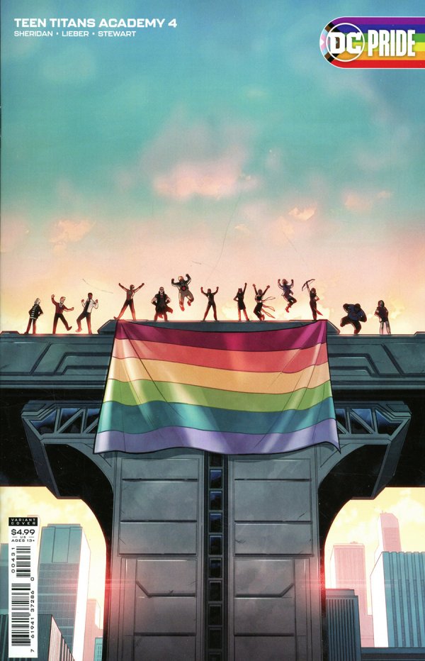Teen Titans Academy #4 Cover C Pride Month Card Stock Variant <BINS> <OFC>
