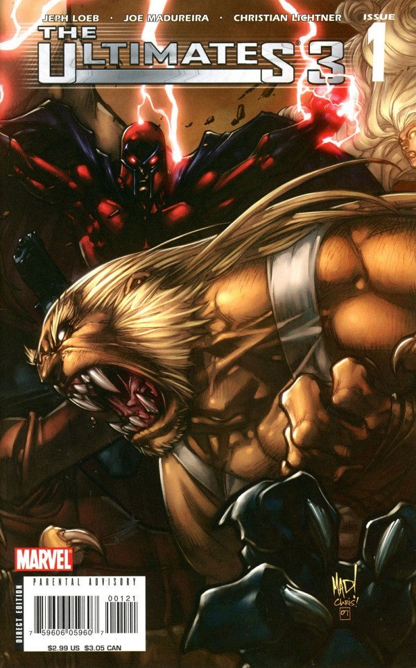 Ultimates 3 (2008) #1 Joe Madureira Variant VF <OFC>