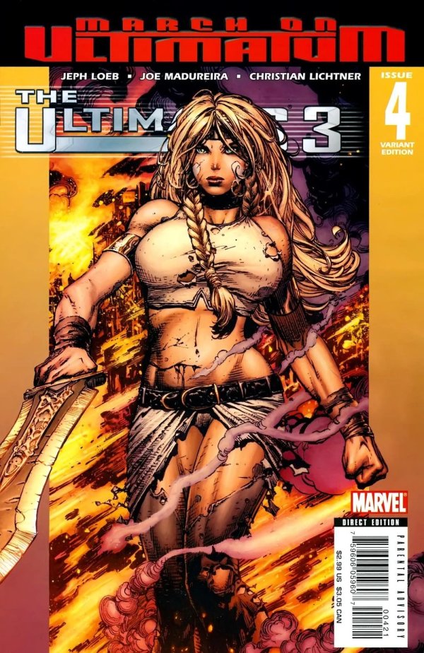 Ultimates 3 (2008) #4 (of 5) David Finch Variant VF <OFC>