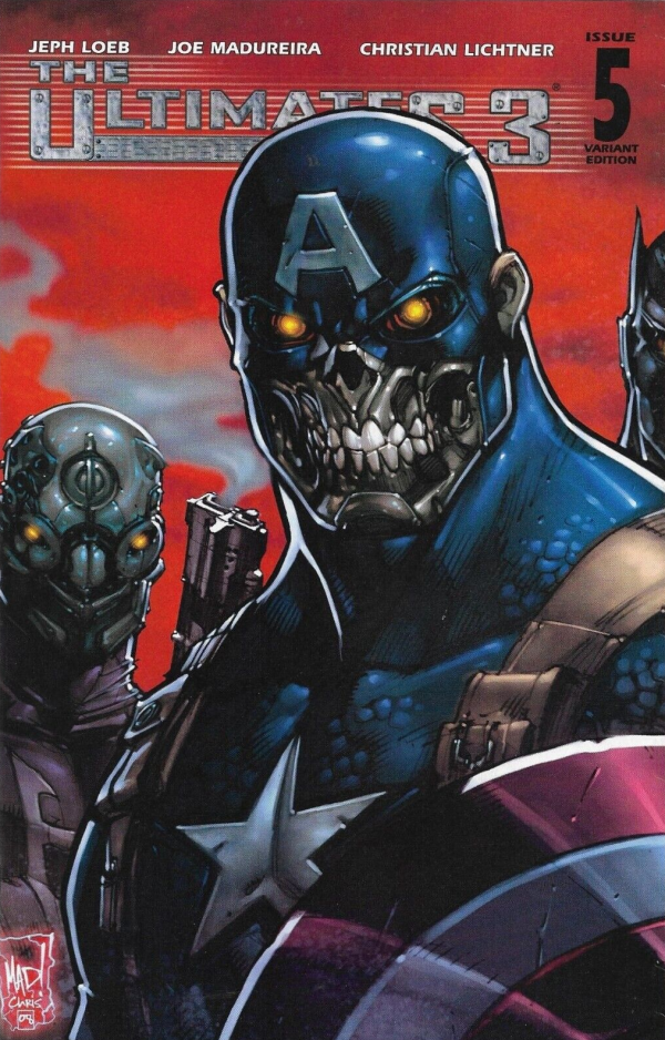 Ultimates 3 (2008) #5 (of 5) Joe Madureira Variant VF <BIB25> <OFC>
