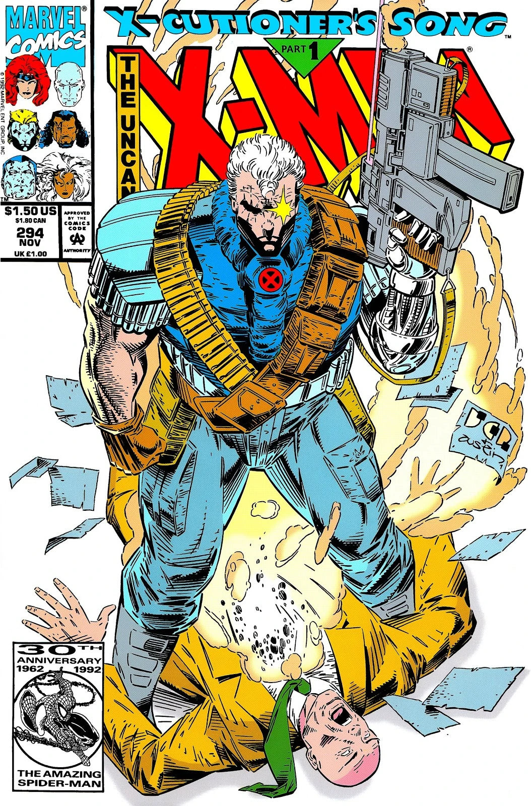 Uncanny X-Men (1963) #294 [X-Cutioner's Song] (Unbagged) <OXV-35>