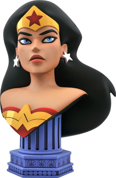 Justice League Animated Legends in 3D Wonder Woman 1/2 Scale Limited Edition Bust