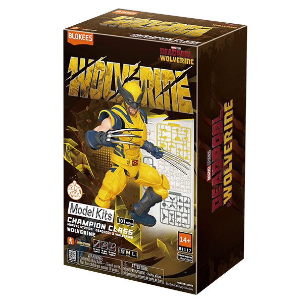 Marvel Blokees: 5.3-inch Champion Class Model Kit - CC05 Infinity SAGA Wolverine
