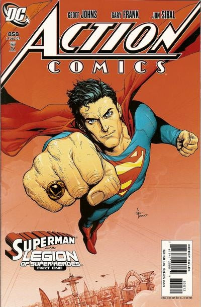 Action Comics (1938) #858 (2nd Print) Variant VF <OFC>