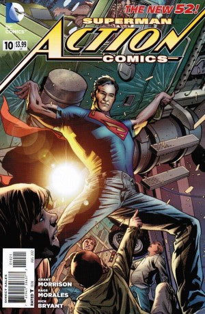 Action Comics (2011) #10 Bryan Hitch Variant VF <OFC>