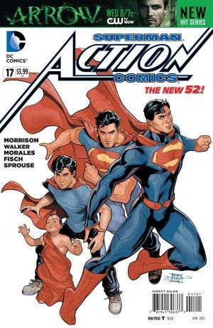 Action Comics (2011) #17 Terry Dodson Variant VF <OFC>