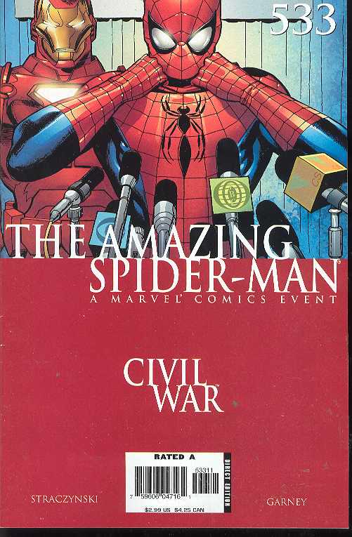Amazing Spider-Man (1963) #533 Civil War <BIB20>