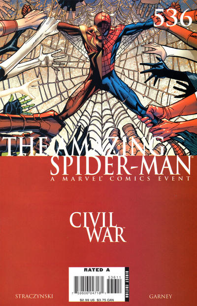 Amazing Spider-Man (1963) #536 Civil War <BIB20> <OFC>