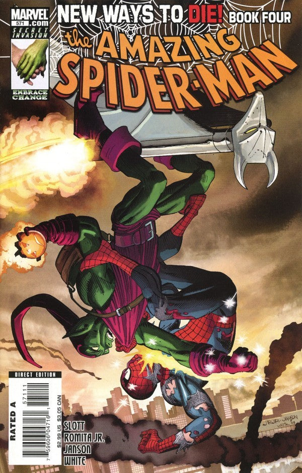 Amazing Spider-Man (1963) #571 New Ways to Die - Book 4 <BIB20> <OFC>
