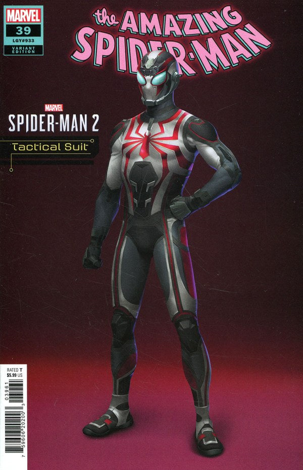 Amazing Spider-Man (2022) #39 Tactical Suit Spider-Man 2 Variant [Gang War] <OFC>