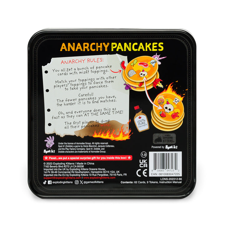 Anarchy Pancakes (Tin Edition)