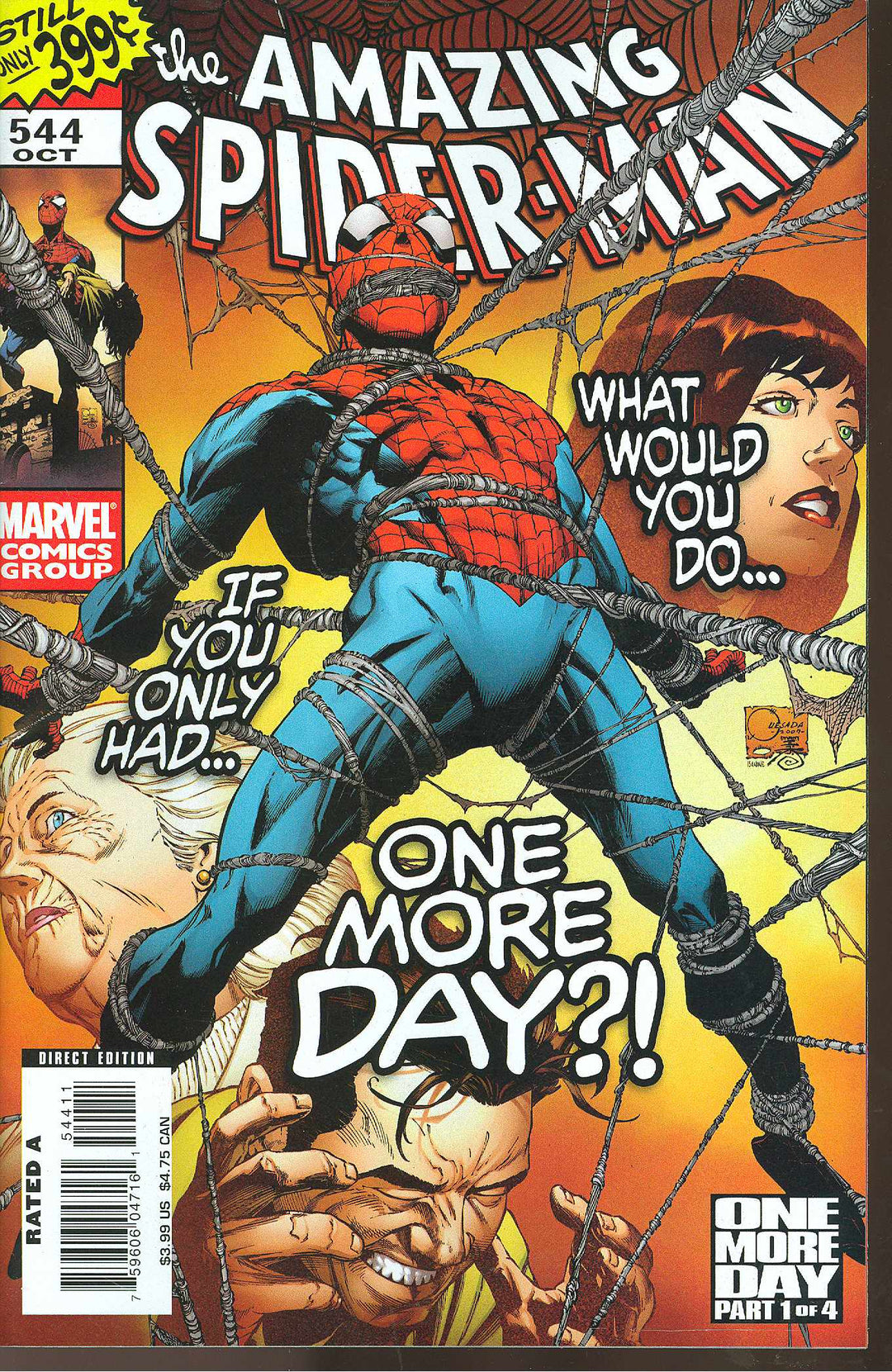 Amazing Spider-Man (1963) #544 Quesada Variant VF <OFC>