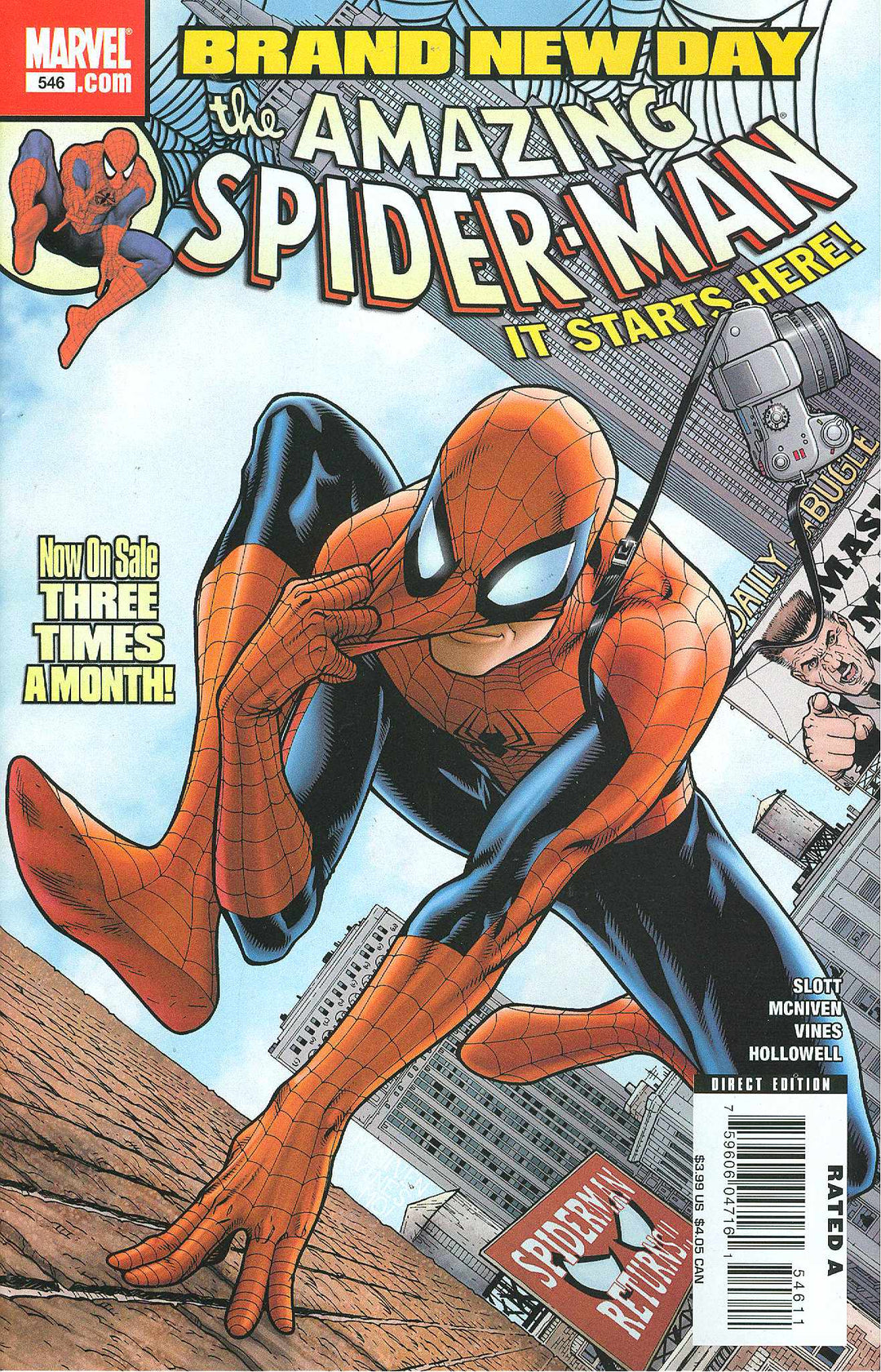 Amazing Spider-Man (1963) #546 Brand New Day