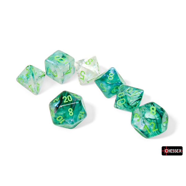 Chessex: Polyhedral 7-Die Set - Borealis