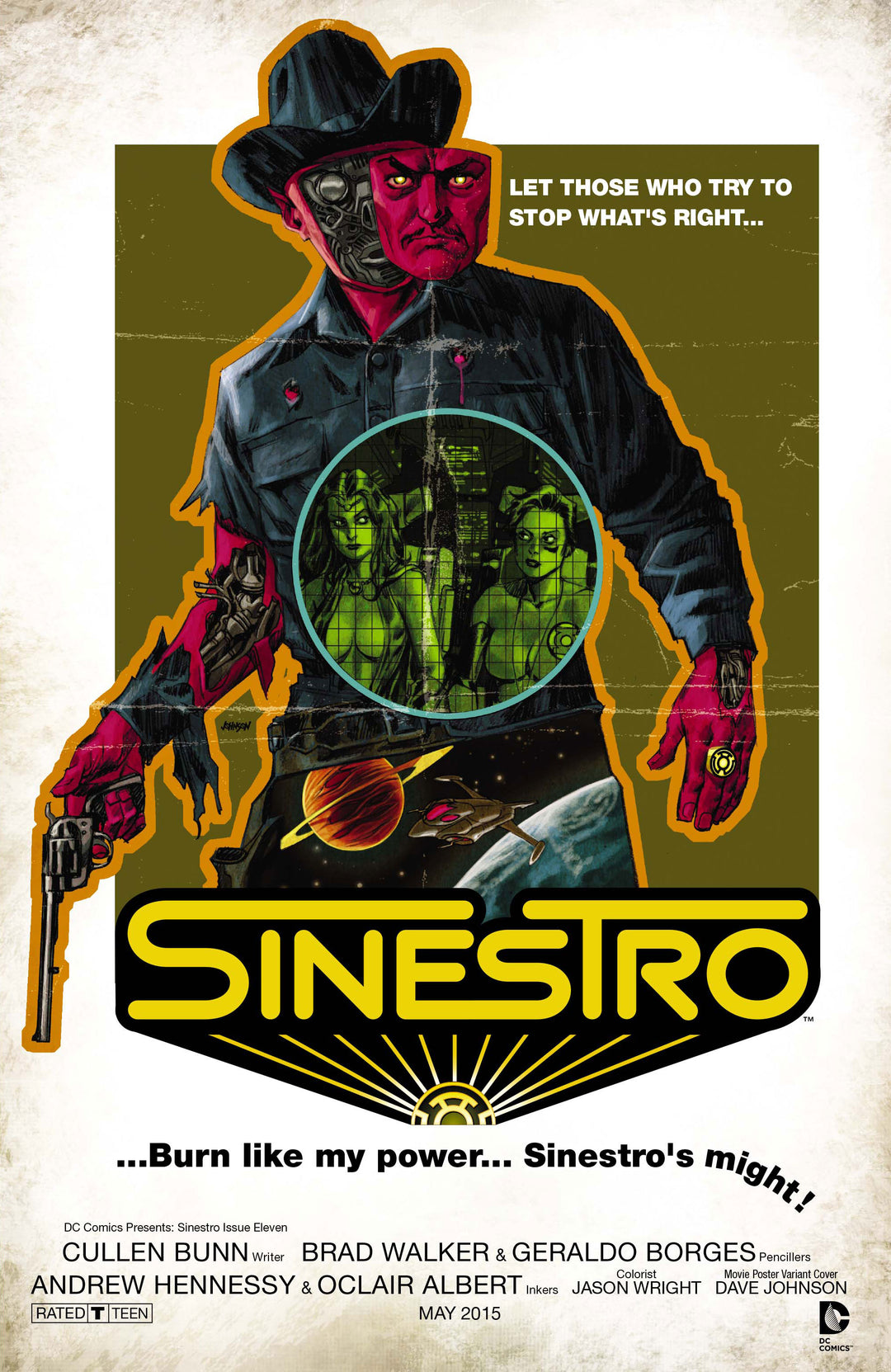 Sinestro #11 Movie Poster Variant Edition <BINS>