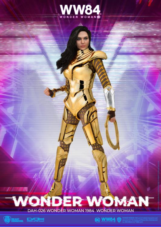 Wonder Woman 1984 Dah-026 Dynamic 8-Ction Golden Armor Action Figure