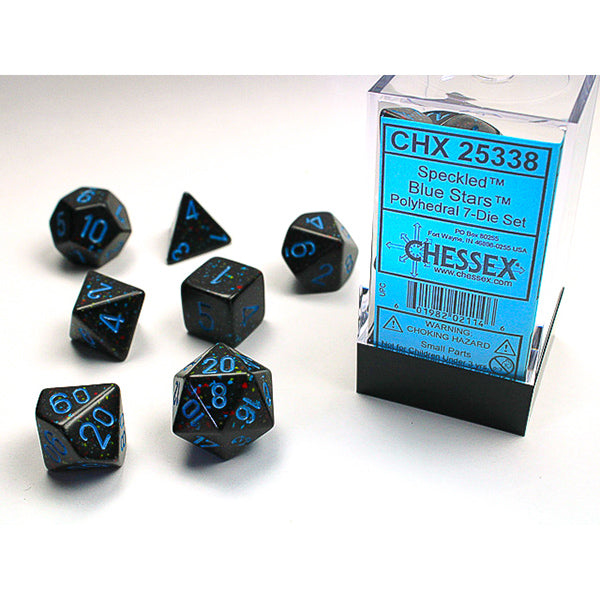 Chessex: Polyhedral 7-Die Set - Speckled