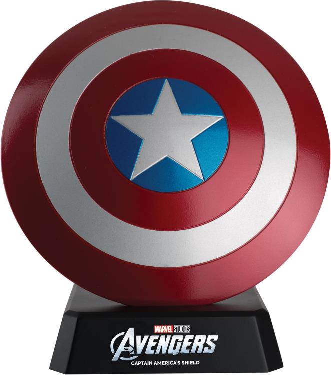 Eaglemoss Limited Marvel Movie Museum Scaled Replica | Captain Americas Shield