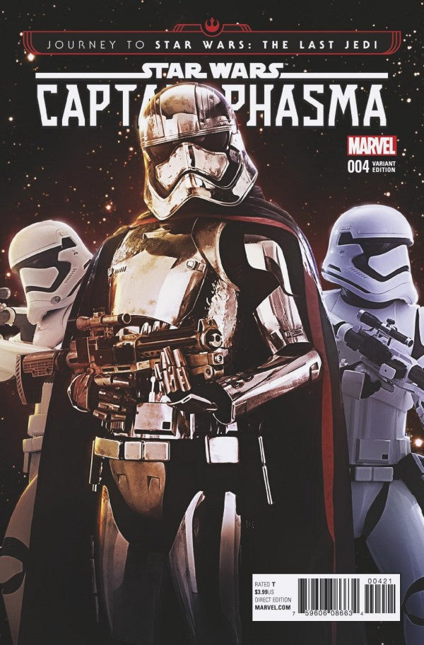 Journey to Star Wars The Last Jedi Captain Phasma #4 (Of 4) Movie Variant <OFC>