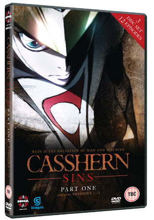 Casshern Sins - Part 1: Epiosdes 1-12 (DVD) ~Previously Viewed~