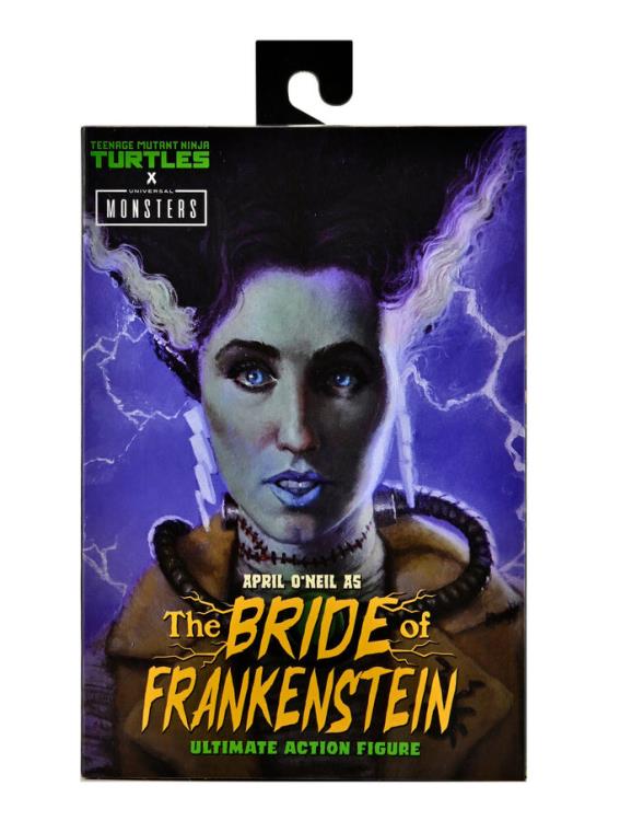 Universal Monsters x Teenage Mutant Ninja Turtles Ultimate April O'Neil as The Bride Of Frankenstein