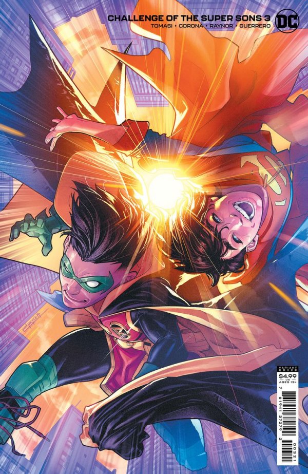 Challenge Of The Super Sons #3 (Of 7) Cover B Jamal Campbell <OFC>