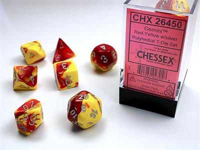 Chessex Nebula Polyhedral 7-Die Set