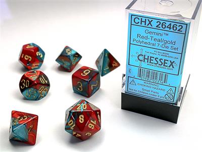 Chessex Gemini Polyhedral 7-Die Set