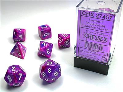 Chessex Festive Polyhedral 7-Die Set