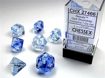 Chessex Nebula Polyhedral 7-Die Set