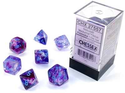 Chessex Nebula Polyhedral 7-Die Set