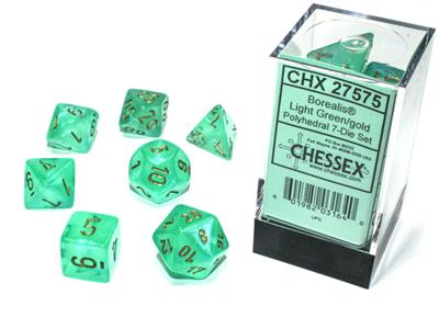 Chessex Borealis Polyhedral 7-Die Set